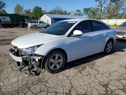 Salvage cars for sale from Copart Wichita, KS: 2015 Chevrolet Cruze LT