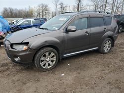 Salvage cars for sale at Central Square, NY auction: 2012 Mitsubishi Outlander SE