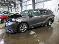 Toyota salvage cars for sale: 2021 Toyota Sienna Limited