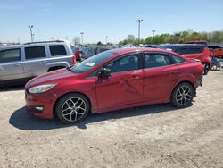 Salvage cars for sale at Indianapolis, IN auction: 2015 Ford Focus SE