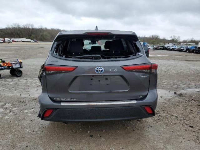 2020 Toyota Highlander Hybrid LE