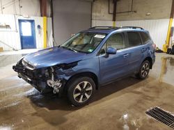 Salvage cars for sale from Copart Glassboro, NJ: 2018 Subaru Forester 2.5I Premium