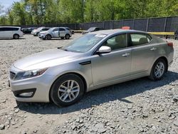 Salvage cars for sale at Waldorf, MD auction: 2013 KIA Optima LX