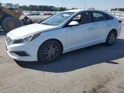 Salvage cars for sale at Dunn, NC auction: 2016 Hyundai Sonata SE