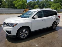 Salvage cars for sale from Copart Savannah, GA: 2018 Nissan Pathfinder S