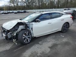 Nissan Maxima salvage cars for sale: 2017 Nissan Maxima 3.5S