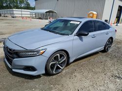 Salvage cars for sale from Copart Spartanburg, SC: 2021 Honda Accord Sport