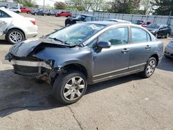 Salvage cars for sale at Moraine, OH auction: 2010 Honda Civic LX