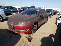 Salvage cars for sale at Elgin, IL auction: 2015 Lincoln MKZ