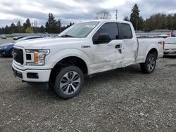 Salvage cars for sale at Graham, WA auction: 2019 Ford F150 Super Cab