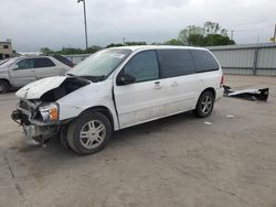 Salvage cars for sale at Wilmer, TX auction: 2004 Ford Freestar SEL