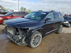 Salvage cars for sale at Pekin, IL auction: 2021 GMC Acadia Denali