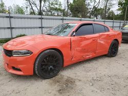 Salvage cars for sale from Copart Hampton, VA: 2016 Dodge Charger SXT