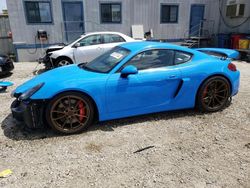 Salvage cars for sale from Copart Los Angeles, CA: 2016 Porsche Cayman GT4