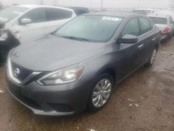 Salvage cars for sale at Elgin, IL auction: 2016 Nissan Sentra S