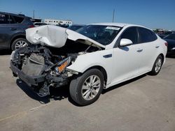 Vehiculos salvage en venta de Copart Grand Prairie, TX: 2016 KIA Optima LX