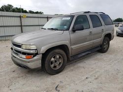 Salvage cars for sale from Copart New Braunfels, TX: 2002 Chevrolet Tahoe C1500