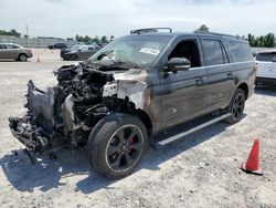 Salvage cars for sale at Houston, TX auction: 2023 Ford Expedition Max Limited