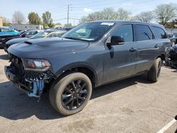 Salvage cars for sale at Moraine, OH auction: 2018 Dodge Durango GT