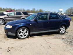 Salvage cars for sale from Copart Hillsborough, NJ: 2004 Audi A4 1.8T Quattro