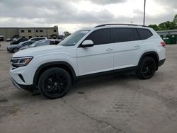Salvage cars for sale at Wilmer, TX auction: 2022 Volkswagen Atlas SE