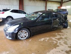 Salvage cars for sale from Copart Longview, TX: 2012 Infiniti G25 Base