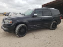 Salvage cars for sale at Houston, TX auction: 2015 Lincoln Navigator