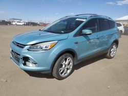 Carros salvage a la venta en subasta: 2013 Ford Escape Titanium