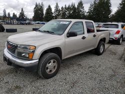 Salvage cars for sale from Copart Graham, WA: 2005 GMC Canyon