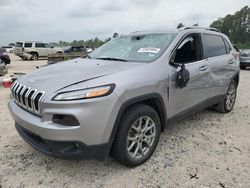 Jeep salvage cars for sale: 2018 Jeep Cherokee Latitude Plus