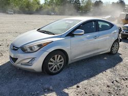 Salvage cars for sale at Madisonville, TN auction: 2014 Hyundai Elantra SE