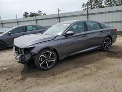 Salvage cars for sale at Harleyville, SC auction: 2018 Honda Accord Sport