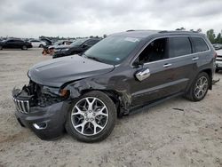 Salvage cars for sale at Houston, TX auction: 2020 Jeep Grand Cherokee Limited