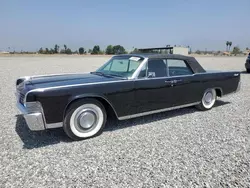 Salvage cars for sale at Mentone, CA auction: 1965 Lincoln Continental