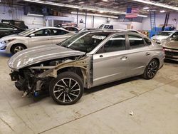 Salvage cars for sale at Wheeling, IL auction: 2021 Hyundai Sonata Limited