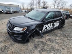 Ford salvage cars for sale: 2018 Ford Explorer Police Interceptor