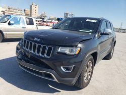 Salvage cars for sale from Copart New Orleans, LA: 2014 Jeep Grand Cherokee Limited