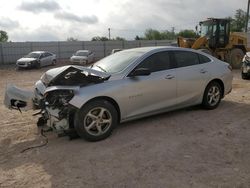 Salvage cars for sale at Oklahoma City, OK auction: 2018 Chevrolet Malibu LS