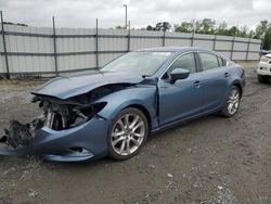 Salvage cars for sale at Lumberton, NC auction: 2017 Mazda 6 Touring