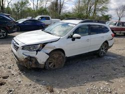 Salvage cars for sale from Copart Cicero, IN: 2019 Subaru Outback 2.5I Limited