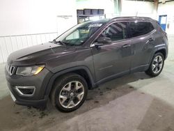 Salvage cars for sale from Copart Tulsa, OK: 2020 Jeep Compass Limited