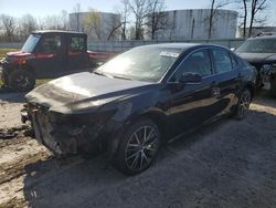 Salvage cars for sale from Copart Central Square, NY: 2022 Toyota Camry XLE