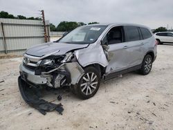 Salvage cars for sale at New Braunfels, TX auction: 2019 Honda Pilot EXL