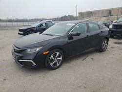 Salvage cars for sale from Copart Fredericksburg, VA: 2021 Honda Civic LX