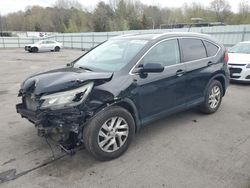 Salvage cars for sale at Assonet, MA auction: 2015 Honda CR-V EXL
