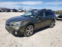 Salvage cars for sale from Copart West Warren, MA: 2019 Subaru Outback 2.5I Limited