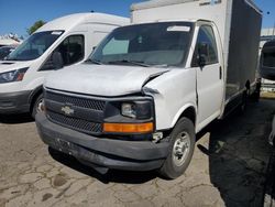 Salvage trucks for sale at Portland, OR auction: 2003 Chevrolet Express G3500