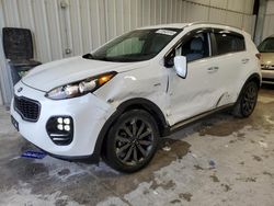 Salvage cars for sale at Franklin, WI auction: 2018 KIA Sportage EX