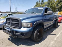 Salvage cars for sale from Copart Rancho Cucamonga, CA: 2004 Dodge RAM 1500 ST