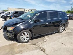 Salvage cars for sale at Wilmer, TX auction: 2015 Honda Odyssey EXL